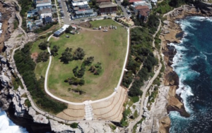 Marks Park, Tamarama aerial view Eastern Suburbs Wedding Locations